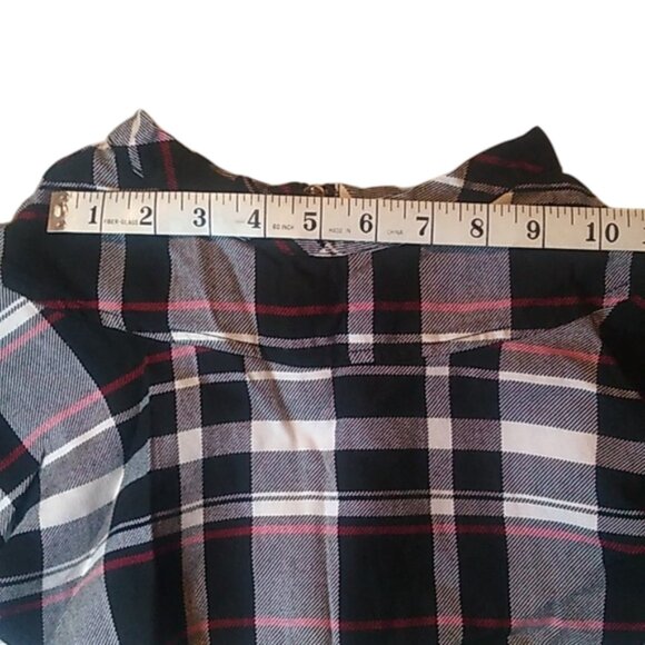 DISNEY, PLAID SKIRT, COLOR: BLACK, WHITE, RED: SIZE: 3 - Picture 8 of 9